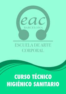 CURSO HIGIÉNICO SANITARIO